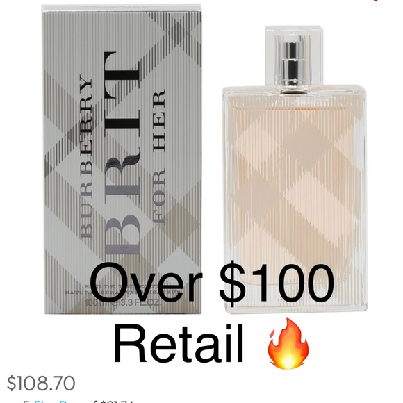 Women Burberry Brit EDT Perfume💞🌸🔥NEW🔥Sealed🔥HUGE🔥3.3 OZ/Great Gift Idea🎁 - Picture 8 of 8